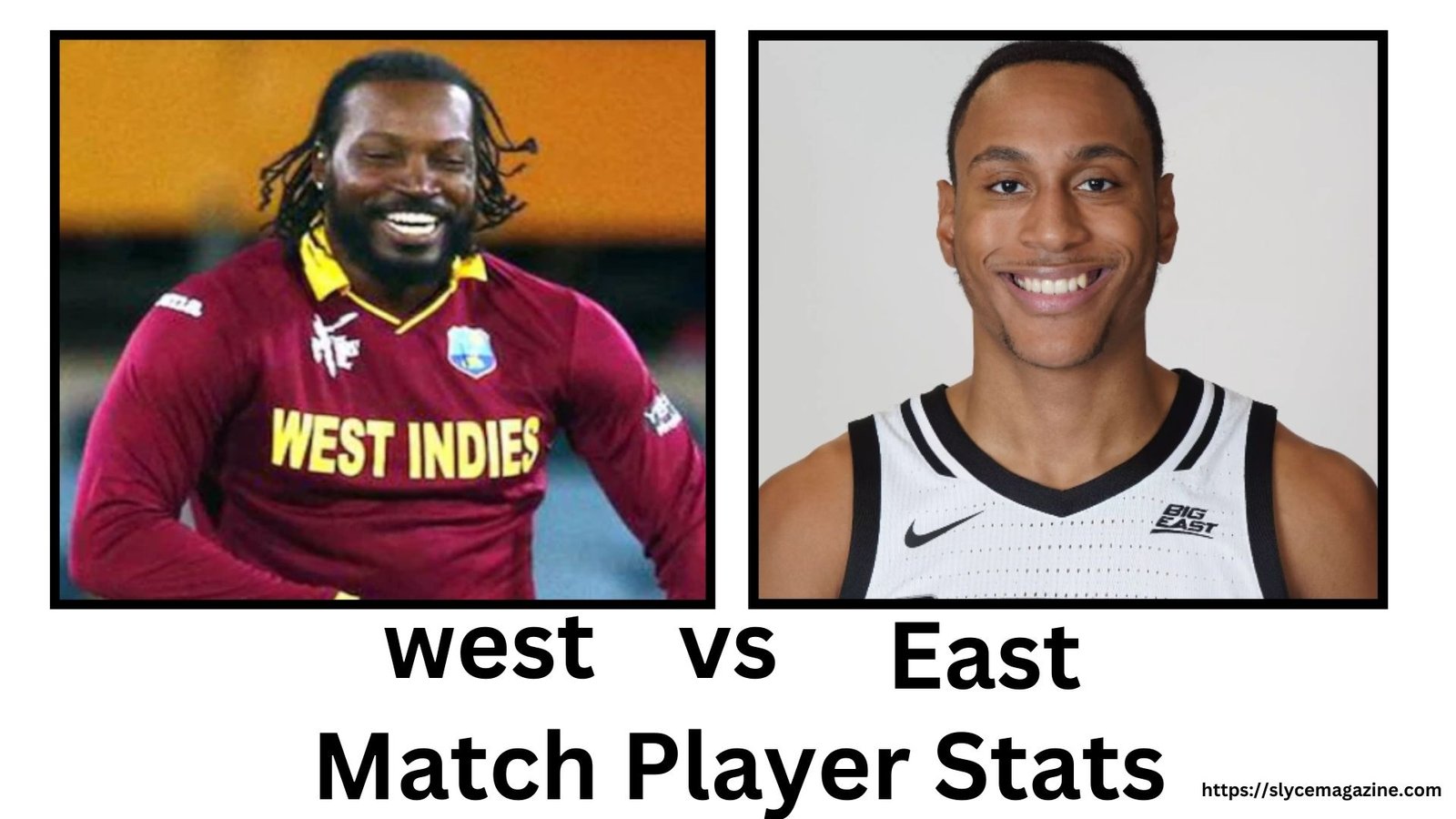 West vs East Match Player Stats